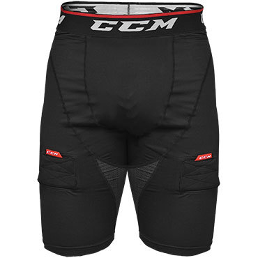 CCM Kraťasy se suspenzorem CCM Compression Shorts Jock JR