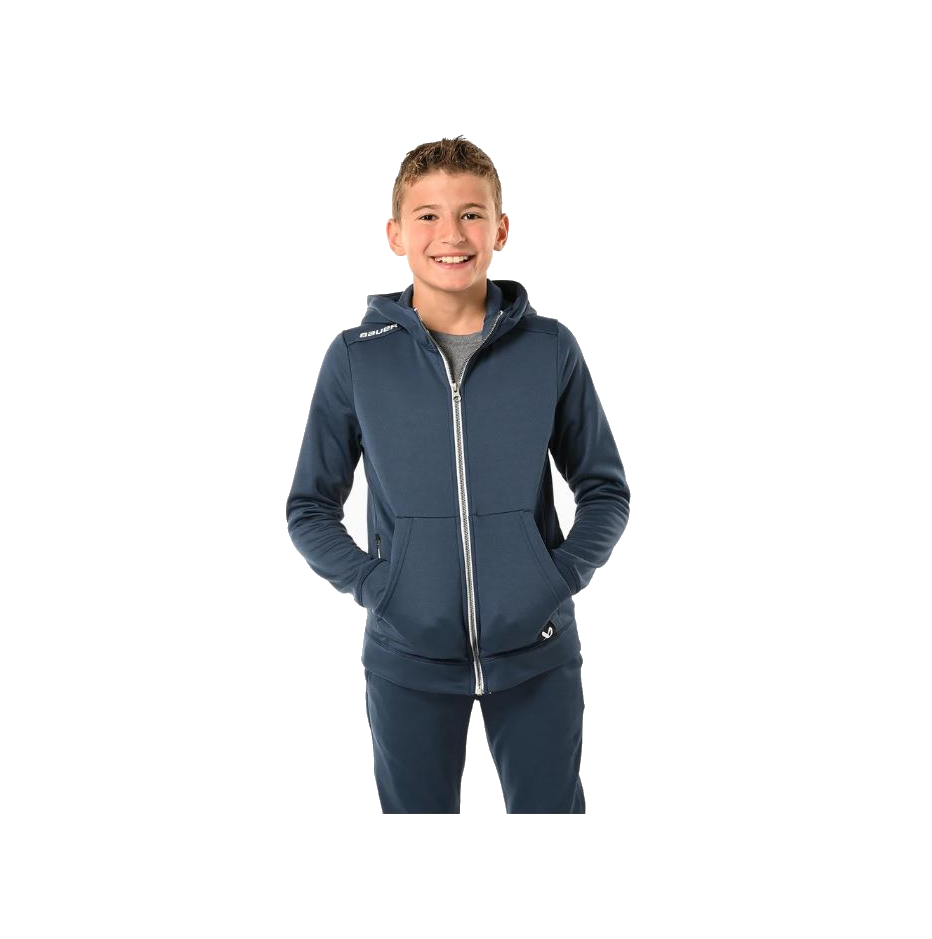 Bauer Mikina Bauer Team Fleece Zip YTH