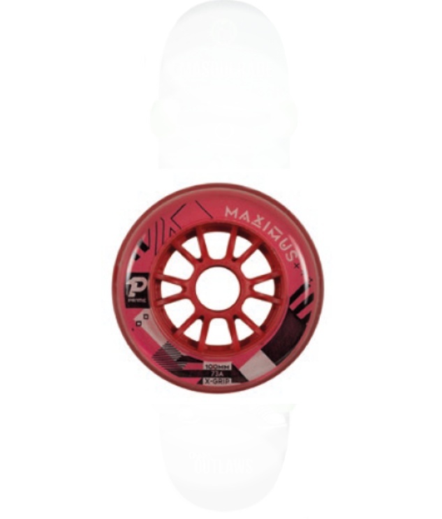 Powerslide Kolečka Prime Maximus Red (4ks)