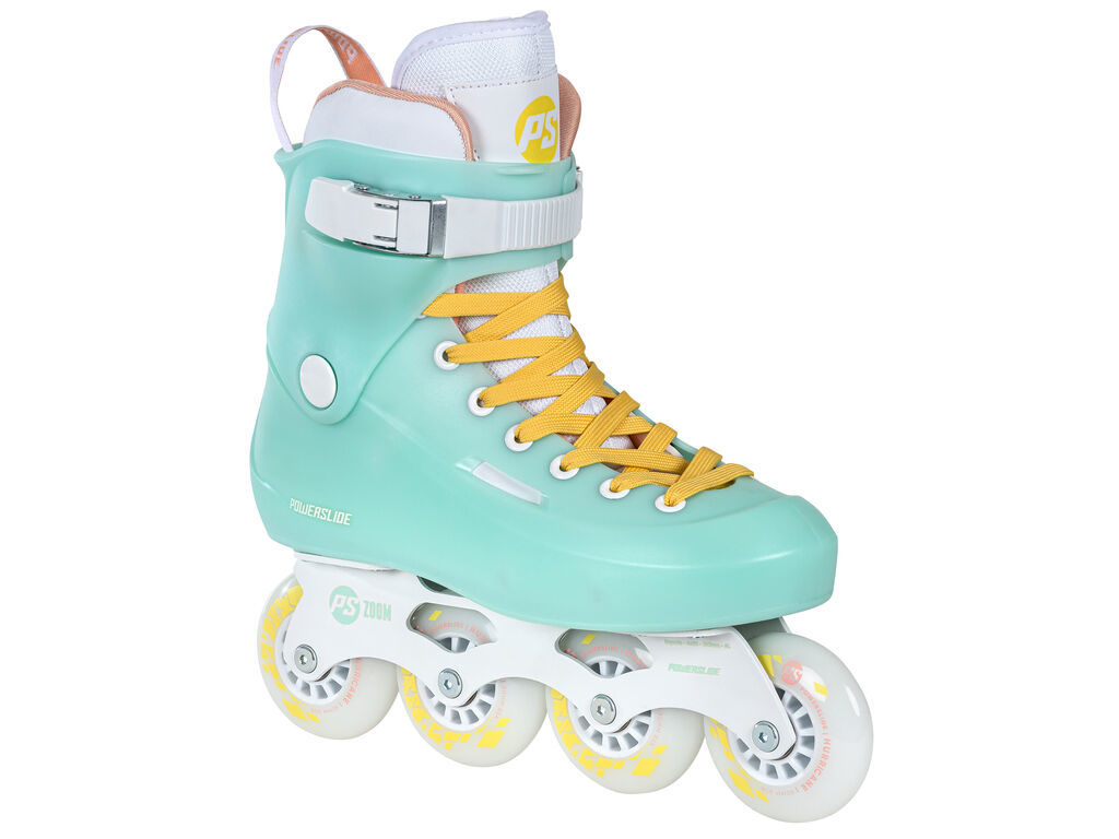 Powerslide Kolečkové brusle Powerslide Zoom Baby Blue 80 Trinity